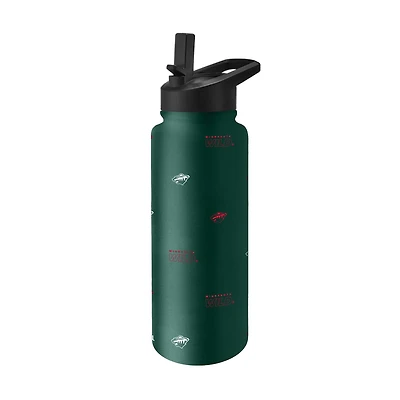Minnesota Wild 34oz. Steep and Repeat Quencher Bottle