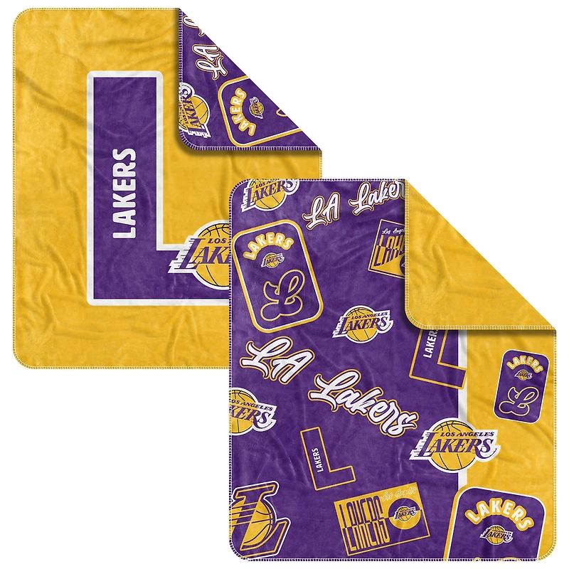 Los Angeles Lakers 50" x 60" Dream Weave Throw Blanket