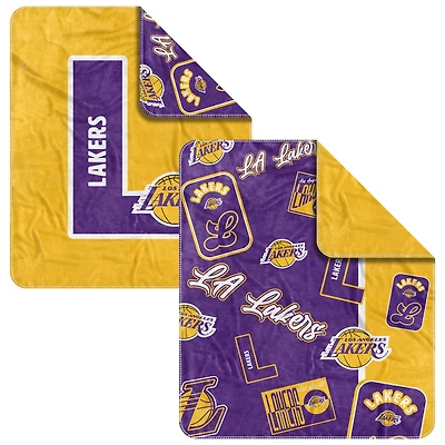 Los Angeles Lakers 50" x 60" Dream Weave Throw Blanket