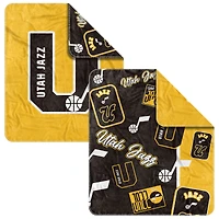 Utah Jazz 50" x 60" Dream Weave Throw Blanket