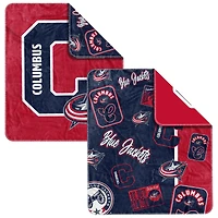 Columbus Blue Jackets 50" x 60" Dream Weave Throw Blanket