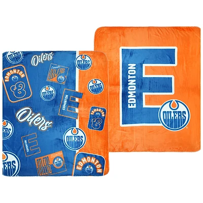 Edmonton Oilers 50” x 60” Dream Weave Throw Blanket