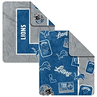 Detroit Lions 50” x 60” Dream Weave Throw Blanket