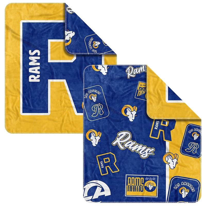 Los Angeles Rams 50” x 60” Dream Weave Throw Blanket