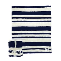 New York Yankees 50" x 60" Cable-Knit Throw Blanket