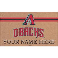 Arizona Diamondbacks 28" x 16" Personalized Team Logo Outdoor Coir Mat