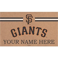 San Francisco Giants 28" x 16" Personalized Team Logo Outdoor Coir Mat