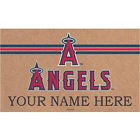 Los Angeles Angels 28" x 16" Personalized Team Logo Outdoor Coir Mat