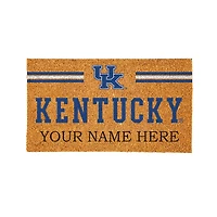 Kentucky Wildcats 28" x 16" Personalized Team Logo Outdoor Coir Mat