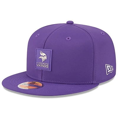 Men's New Era Minnesota Vikings 2025 Sideline 59FIFTY Fitted Hat