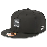 Men's New Era Black Baltimore Ravens 2025 Sideline  59FIFTY Fitted Hat