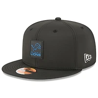 Men's New Era Black Detroit Lions 2025 Sideline  59FIFTY Fitted Hat
