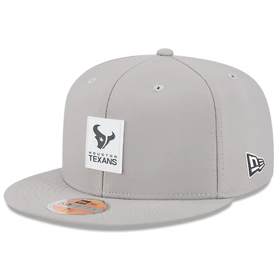 Men's New Era Gray Houston Texans 2025 Sideline  59FIFTY Fitted Hat