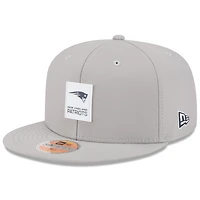 Men's New Era Gray England Patriots 2025 Sideline  59FIFTY Fitted Hat
