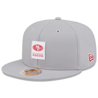 Men's New Era Gray San Francisco 49ers 2025 Sideline  59FIFTY Fitted Hat