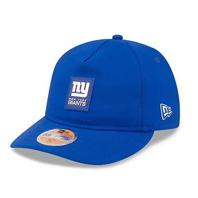 Men's New Era Royal York Giants 2025 Sideline  Retro Crown 59FIFTY Fitted Hat