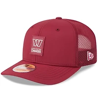 Men's New Era Washington Commanders 2025 Sideline 9SEVENTY Trucker Adjustable Hat