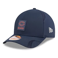 Men's New Era Navy Chicago Bears 2025 Sideline M-Crown 9FORTY Adjustable Hat