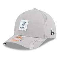 Men's New Era Gray Chicago Bears 2025 Sideline  M-Crown 9FORTY Adjustable Hat