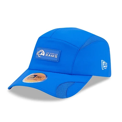Men's New Era Royal Los Angeles Rams 2025 Sideline  Runner Adjustable Hat