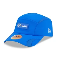 Men's New Era Royal Los Angeles Rams 2025 Sideline  Runner Adjustable Hat