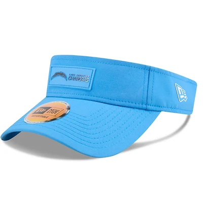Men's New Era Powder Blue Los Angeles Chargers 2025 Sideline  Visor