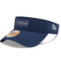 Men's New Era College Navy Seattle Seahawks 2025 Sideline  Visor