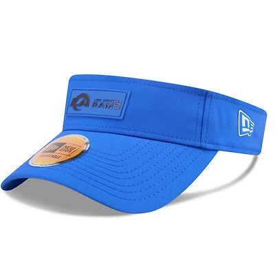 Men's New Era Royal Los Angeles Rams 2025 Sideline  Visor