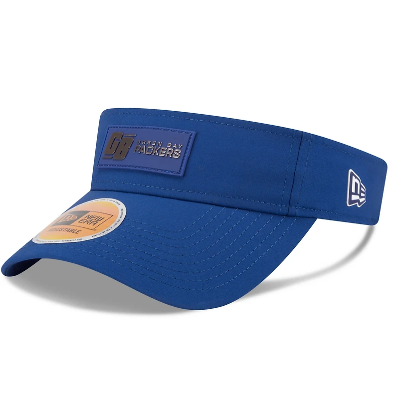 Men's New Era Navy Green Bay Packers The 1923 Classic Sideline  Visor
