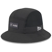 Men's New Era Black Las Vegas Raiders 2025 Sideline  Bucket Hat