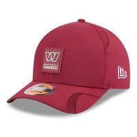 Youth New Era Burgundy Washington Commanders 2025 Sideline  9FORTY Adjustable Hat