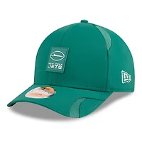 Youth New Era Green New York Jets 2025 Sideline  9FORTY Adjustable Hat