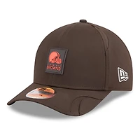 Youth New Era Brown Cleveland Browns 2025 Sideline  9FORTY Adjustable Hat