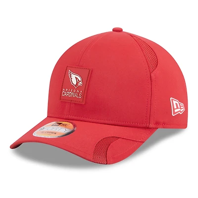 Youth New Era Cardinal Arizona Cardinals 2025 Sideline  9FORTY Adjustable Hat