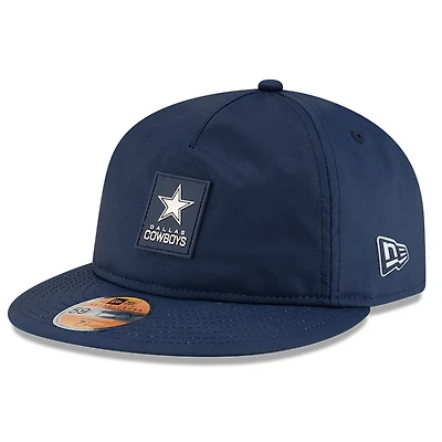 Men's New Era Navy Dallas Cowboys 2025 Sideline  Retro Crown 59FIFTY Fitted Hat