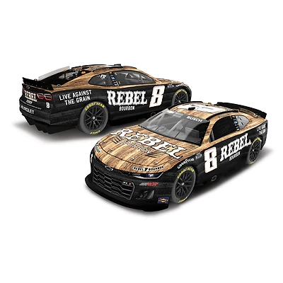 Action Racing Kyle Busch 2025 #8 Rebel Bourbon 1:24 Regular Paint Die-Cast Chevrolet Camaro ZL1