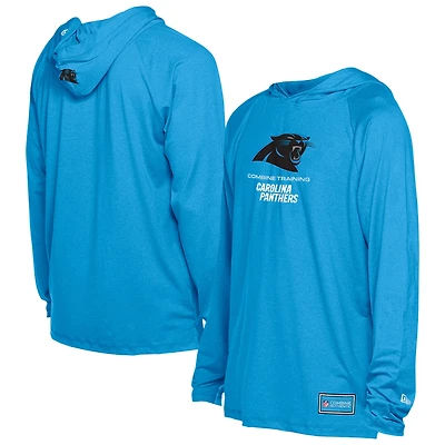 Men's New Era  Blue Carolina Panthers Functional Fandom Hoodie