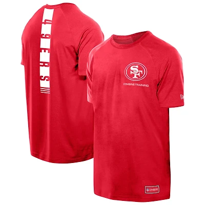 Men's New Era  Scarlet San Francisco 49ers Functional Fandom Reflective T-Shirt