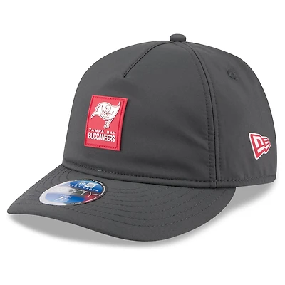 Men's New Era Charcoal Tampa Bay Buccaneers 2025 Sideline Cold Weather Retro Crown 59FIFTY Fitted Hat
