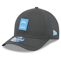 Men's New Era Charcoal Los Angeles Chargers 2025 Sideline Cold Weather 9FORTY M-Crown Adjustable Hat