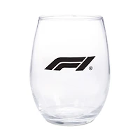 WinCraft Formula 1 12 oz. Stemless Wine Glass