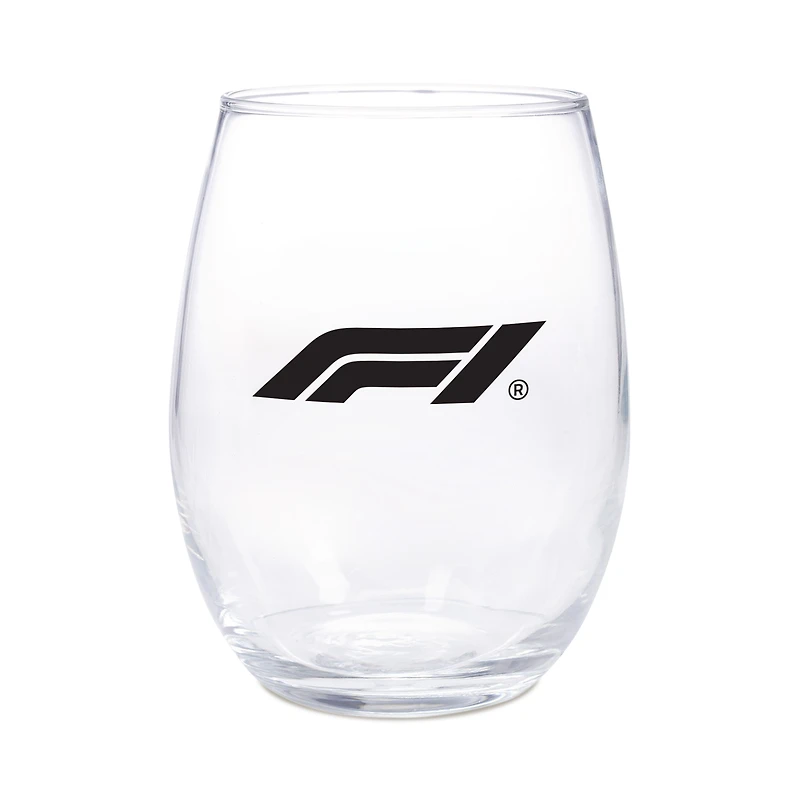 WinCraft Formula 1 12 oz. Stemless Wine Glass