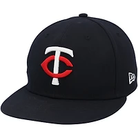 Brooks Lee Minnesota Twins Game-Used Navy New Era Cap from the 2024 MLB Season