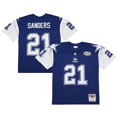 Men's Mitchell & Ness Deion Sanders Navy Dallas Cowboys 1995 Legacy Replica Jersey