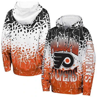 Youth Outerstuff Orange Philadelphia Flyers Frozen Frenzy Hoodie