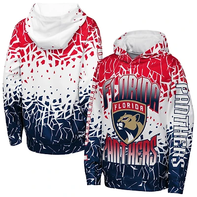 Youth Outerstuff Red Florida Panthers Frozen Frenzy Hoodie