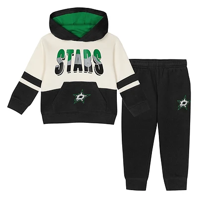 Toddler Outerstuff Black Dallas Stars Chants and Cheers Fleece Hoodie and Pants Set