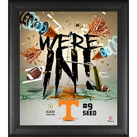 Tennessee Volunteers 2024-25 College Football Playoff Framed 15" x 17" We're In Collage