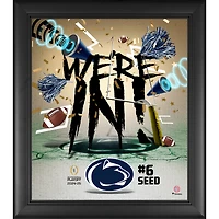 Penn State Nittany Lions 2024-25 College Football Playoff Framed 15" x 17" We're In Collage
