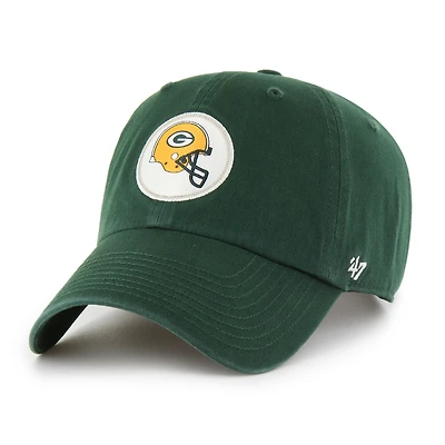 Men's '47  Green Green Bay Packers Hard Hat Clean Up Adjustable Hat
